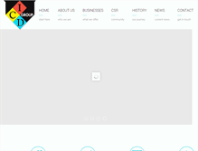 Tablet Screenshot of icdgroup.net